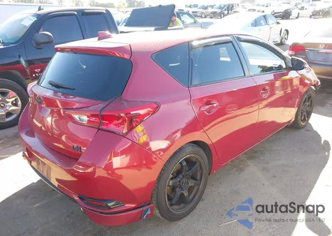 2017 Toyota Corolla Im z USA, uszkodzony, nr VIN JTNKARJE9HJ537536